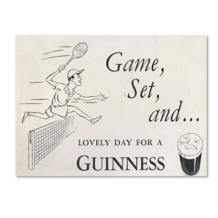 Guinness Brewery 'Lovely Day For A Guinness VI' Canvas Art,24x32